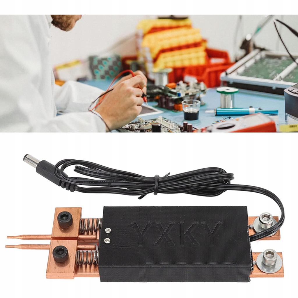 Rosfix Zestaw do Zgrzewarki Punktowej Ogniw Sunkko 18650 – Uchwyt i Folia Termokurczliwa | Ergonomiczny Design | Wysoka Jakość Materiałów