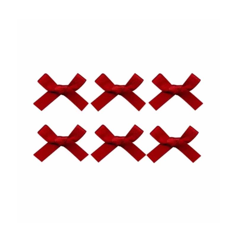 6 шт./компл. головной убор с мини-бантом для девочек, однотонные аксессуары для волос, милые заколки для волос, усовершенствованный головной убор принцессы, заколка для волос