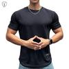 Men Stretch Quick Dry Casual T-Shirt Muscle Fitness Sports Short Sleeve Shirt