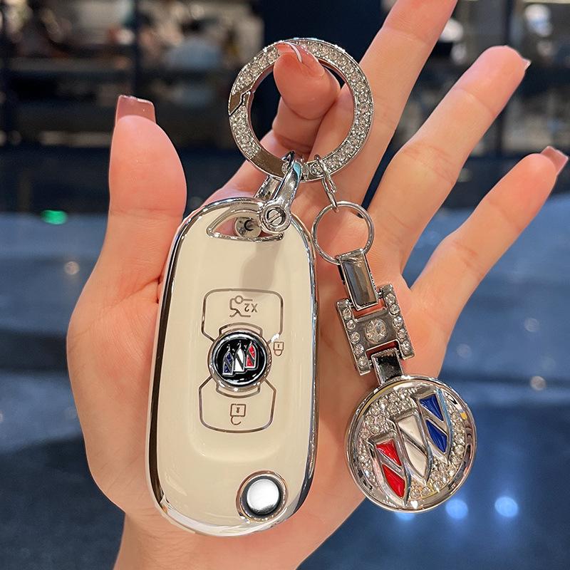 Женский чехол для ключа автомобиля для Buick: Excelle, Regal, Verano, LaCrosse, Envision S