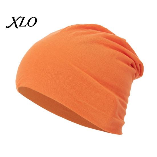 Soft Skin Friendly Daily Casual Hat Slouchy Hip-Hop Hat, Solid Color Chemo Headwear, Breathable for Men And Women Lightweight Cancer Cap Wear Stretchy