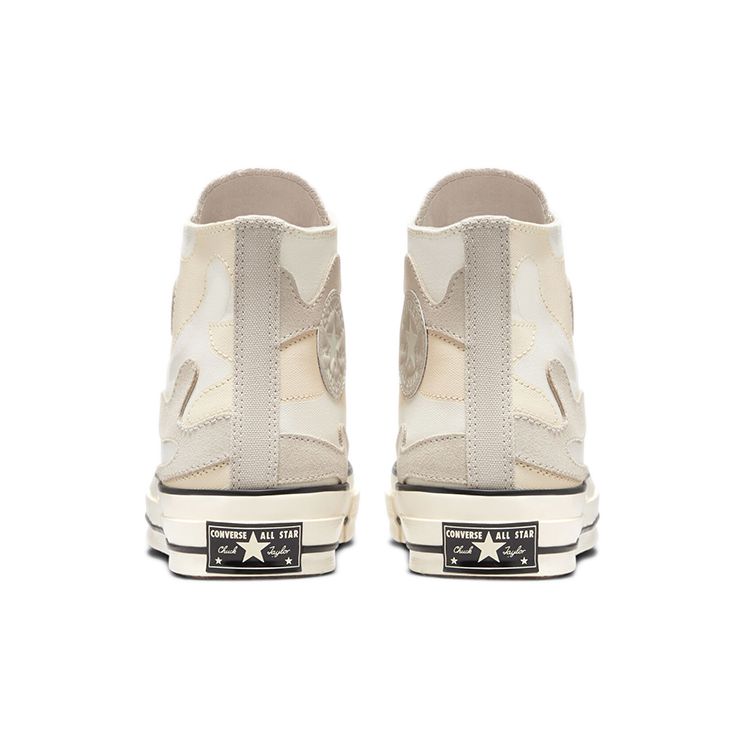 Converse Кроссовки унисекс Chuck 70 High Egret Camo Белый Черный 171451C