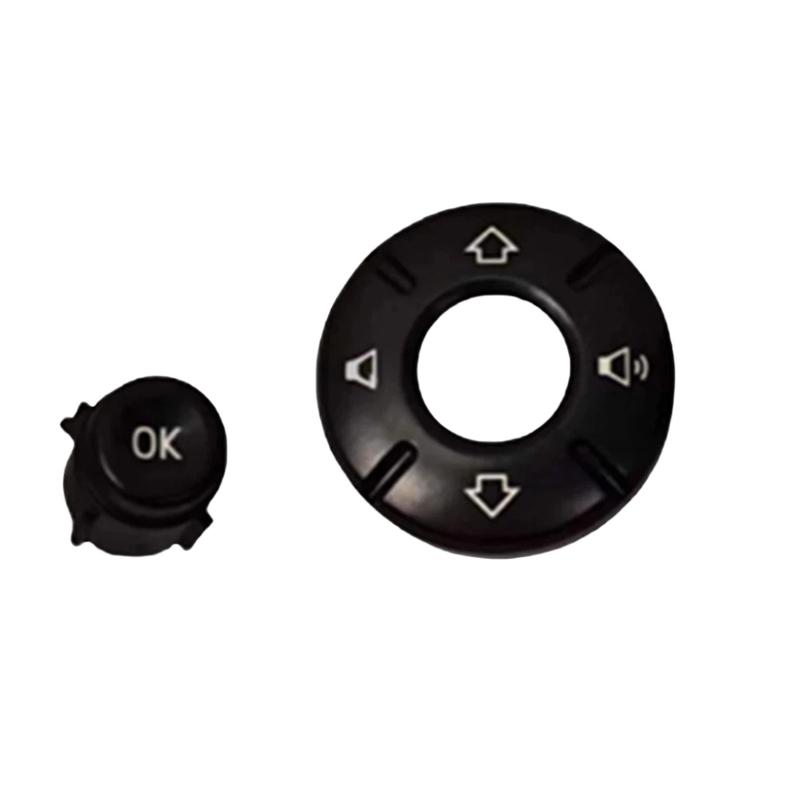 Steering Wheel Volume Switch Button Cover For BMW For MINI For Cooper 2014-2021 Control Button Cover Interior Parts