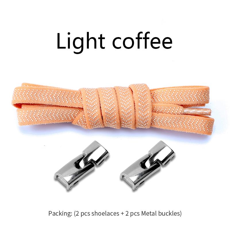 Elastic Laces Sneakers Cross Locks Shoelaces Without Ties Kids Adult 8MM Width No Tie Shoelace Rubber Bands Shoes Accessories