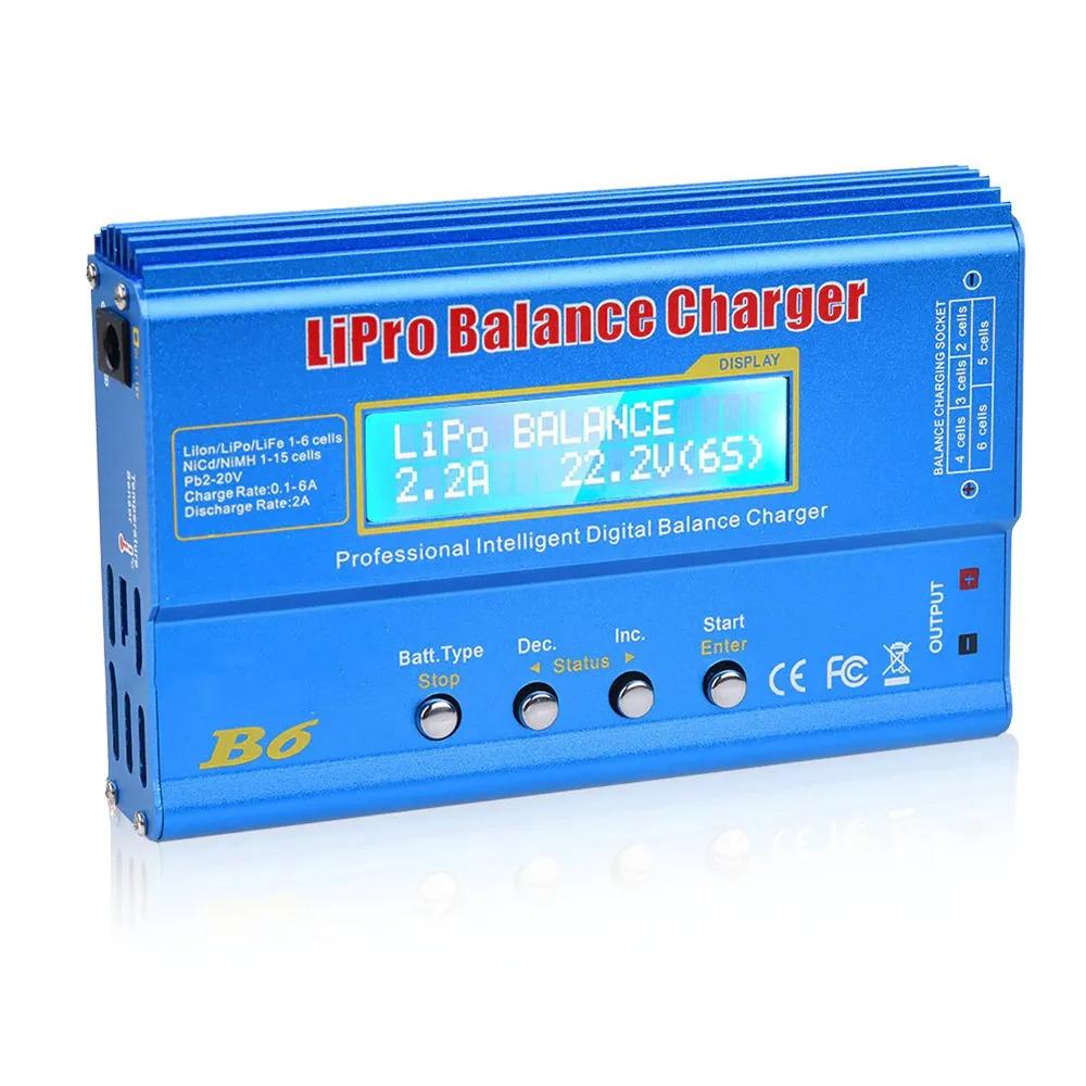 Цифровой балансир заряда/разряда B6 с ЖК-экраном для аккумуляторов Lipo Nimh Nicd Life Pb