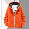Men's Fall and Winter Thickened Shaker Jacket Oversized Warm Hooded Jacket