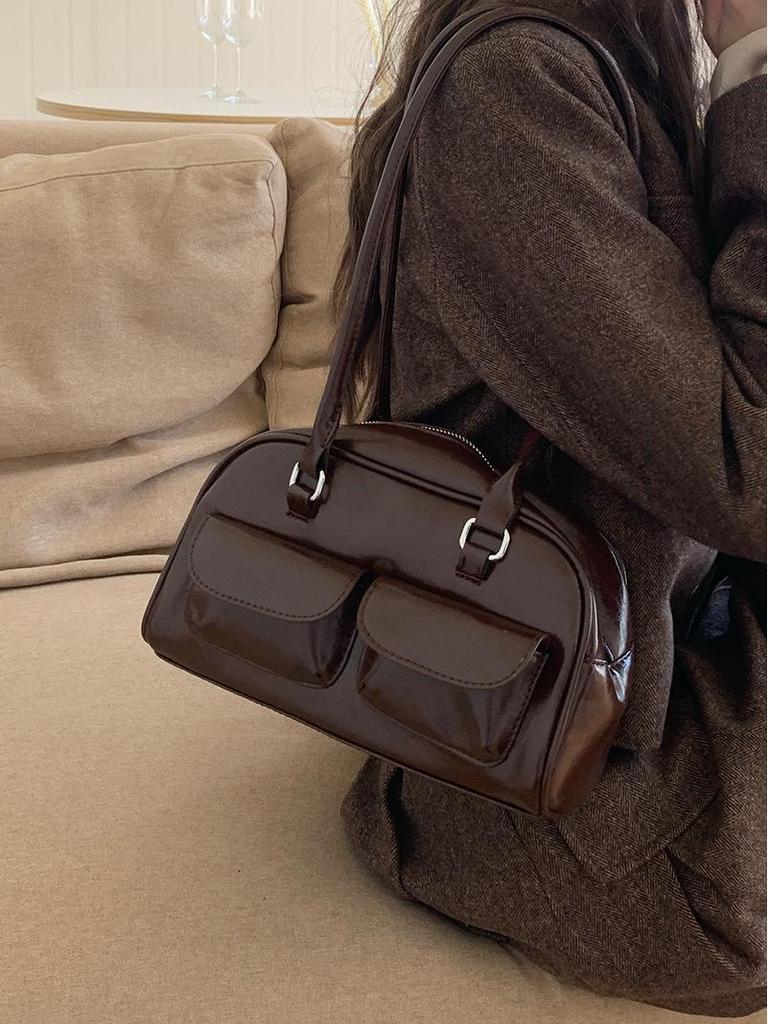 Нишевая корейская сумка-тоут под мышкой 2025 - Женская универсальная сумка большой вместимости для поездок на работу на весну/лето