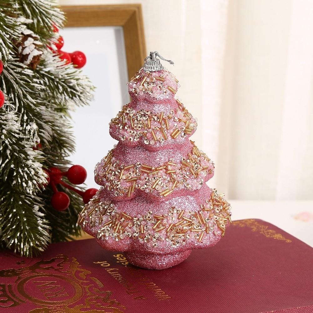 Vibrant Colors Xmas Tree Hanging Pendant Foam Hanging Ornament Christmas Tree Decoration  Office