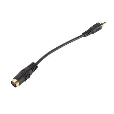 Кабель Mini DIN 4 Pin на RCA гнездо-штекер Plug and Play S-Video на RCA переходной шнур для DVD CD