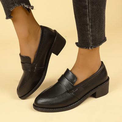 Женская обувь Slip on женские туфли на высоком каблуке модные туфли больших размеров для офиса и карьеры сексуальные туфли с острым носком для женщин