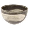 Marui Seito Shigaraki Ware Hechimon Bowl, Small, Approx. 10cm Diameter, Kuroiso Black, MR-3-4200
