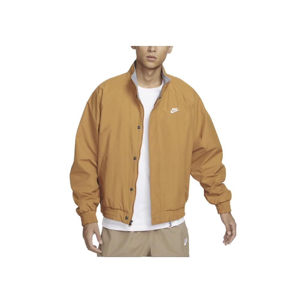 Nike Удобная Повседневная Мягкая Куртка с Длинным Рукавом Мужская Куртка Паяльный Агент Белый FZ0657224