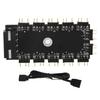 11 Way Splitter Hub 3PIN ARGB Interface Extender RGB LED Control Device Accessories 5VIDE Interface