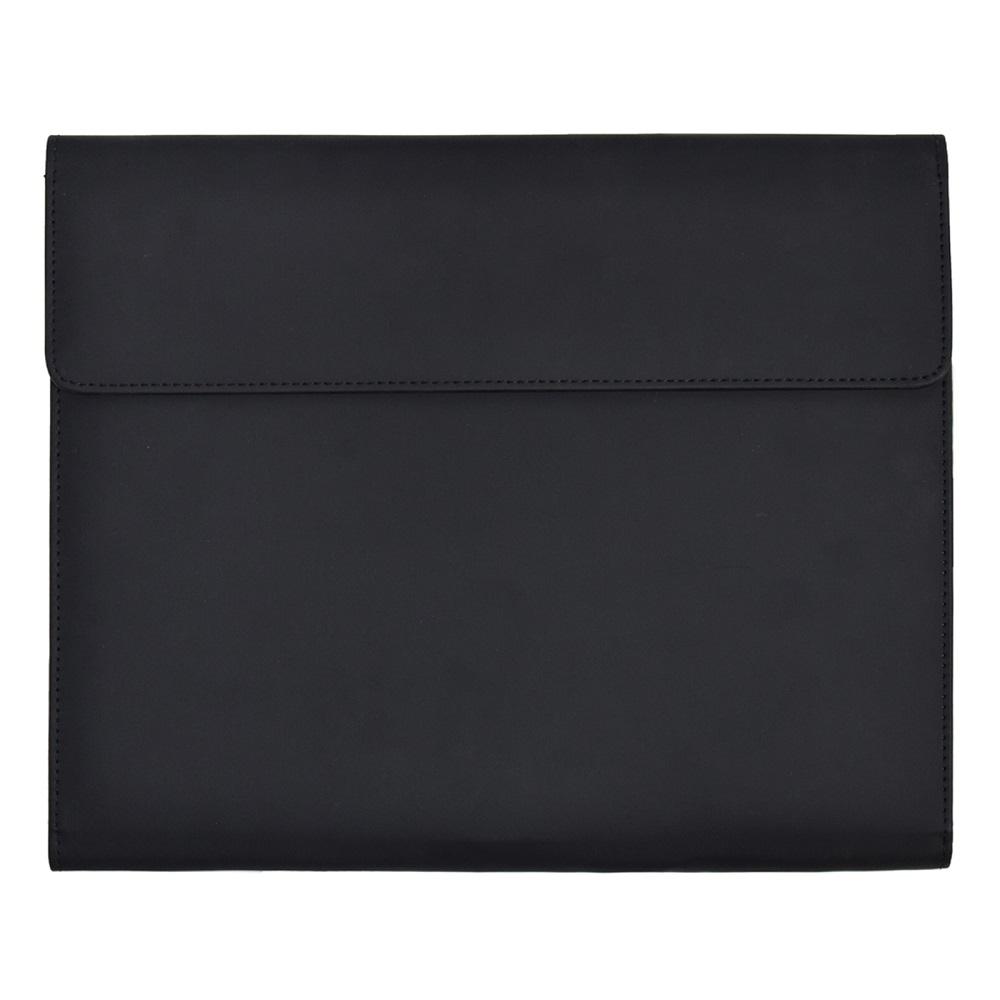 Тройной Folder Portfolio Портфель Кожаное Ощущение Pu A4 Padfolio Многофункциональное Хранение Магнитная Застежка Id Визитная Карточка Ipad Качество