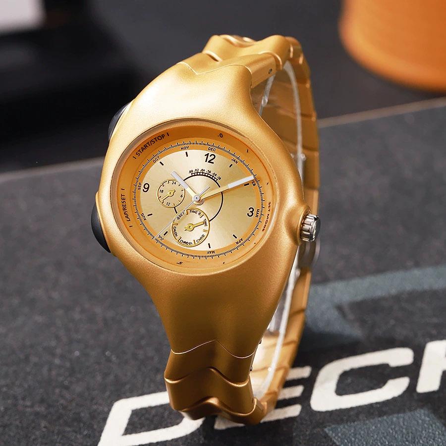 Casual Fashion Men Heterotypic Personality Quartz Watches Anniversary Gift