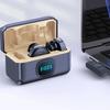 Беспроводной микрофон с шумоподавлением, Plug and Play, портативный, с зажимом на спинке, мини-микрофон с зарядным кейсом, магнитный