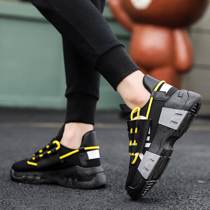 Мужские спортивные кроссовки, дышащие кроссовки для папы на шнуровке, впитывающие пот кроссовки