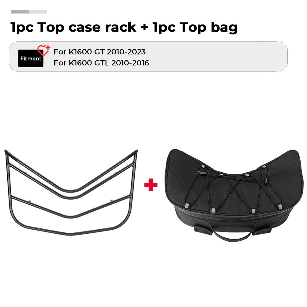 Motorcycle K1600 GT K1600 GTL Storage Bag Rear Bag For BMW K1600 GT GTL 2011-2016 Rear Luggage Rack Motorcycle Trunk Bracket