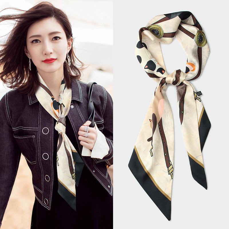 Женский модный шарф-пояс 2025: Стильный поясной аксессуар для юбок и джинсов - Длинный, элегантный дизайн с лентой