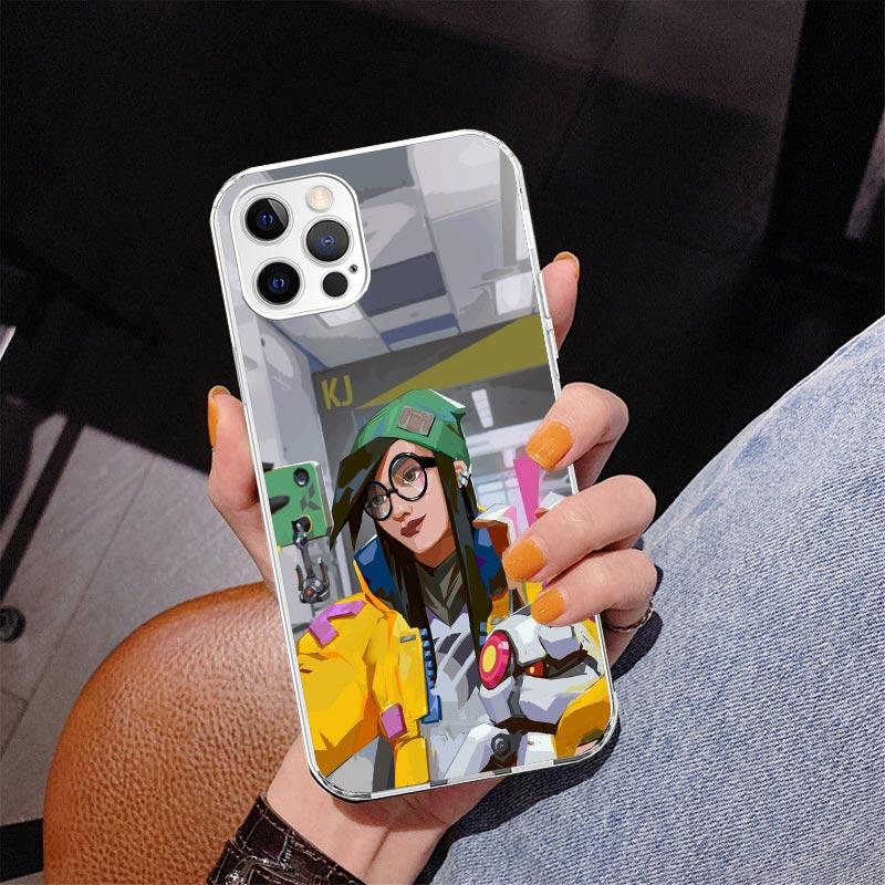 Valorant Killjoy Phone Case For iPhone 17 Air 16 Pro Max 16E 15 + 14 Plus 11 12 13 Mini 7 8 SE Gift Print Cover Fundas 17 Air 16