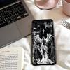 G-Gothic Кибер-Сигил Крест Чехол для Телефона для Samsung S25,24,23,22,30,21,10,9,Ultra,Plus,Lite,FE,4,5 G Мягкий Черный Чехол