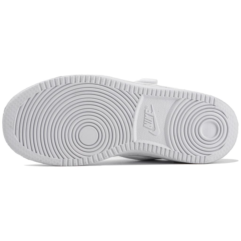 Детские кеды Nike Court Borough Low для скейтбординга Белые с розовым AV3167-100(Команда4-)