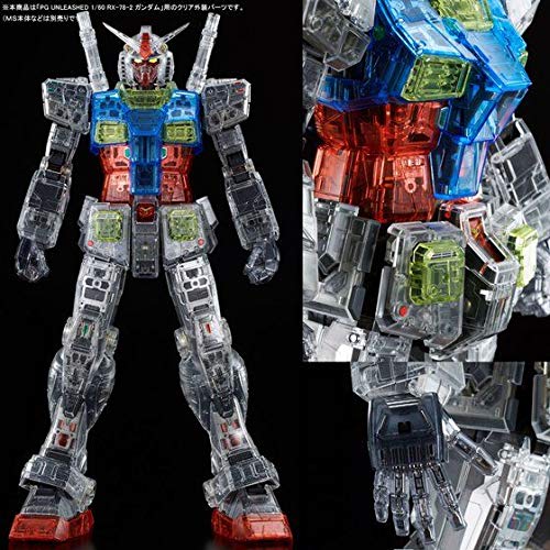 Bandai Spirits PG Unleashed 1/60 RX-78-2 Gundam Clear Color Body