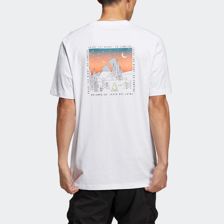 Adidas Set-in Sleeve T-Shirt Men's White HI3036