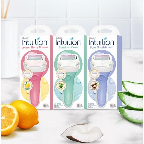 Chic Intuition Женская машинка для удаления волос Lemonberry Breeze с розовой ручкой + бритвенные лезвия, 2 шт., 1 шт., 1 шт., корейское бритвенное лезвие