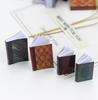1/6 1/12  Doll House Simulation Miniature Mini Notebook Mini Book Model Decor