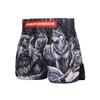 Men Women Muay Thai Boxing Shorts UFC MMA Kickboxing Training Fight Wolf Pack Design