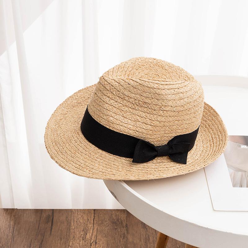 Panama Hat Fedora Wide Brim Straw for Men Summer Beach Sun Hat UPF Straw Hat for Women, Ideal Choice for Gifts