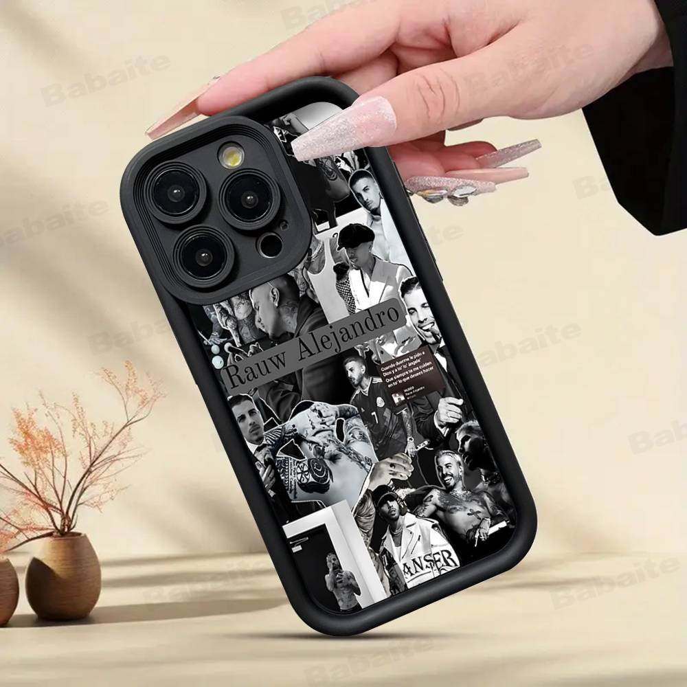 Epc Music R-Rauw Alejandro Чехол для телефона с рэпом Для IPhone 17 16 E 15 14 13 12 11 Pro Max Plus Задняя крышка