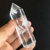 Natural White Clear Quartz Crystal Point Healing Wand Mineral Ornament Specime