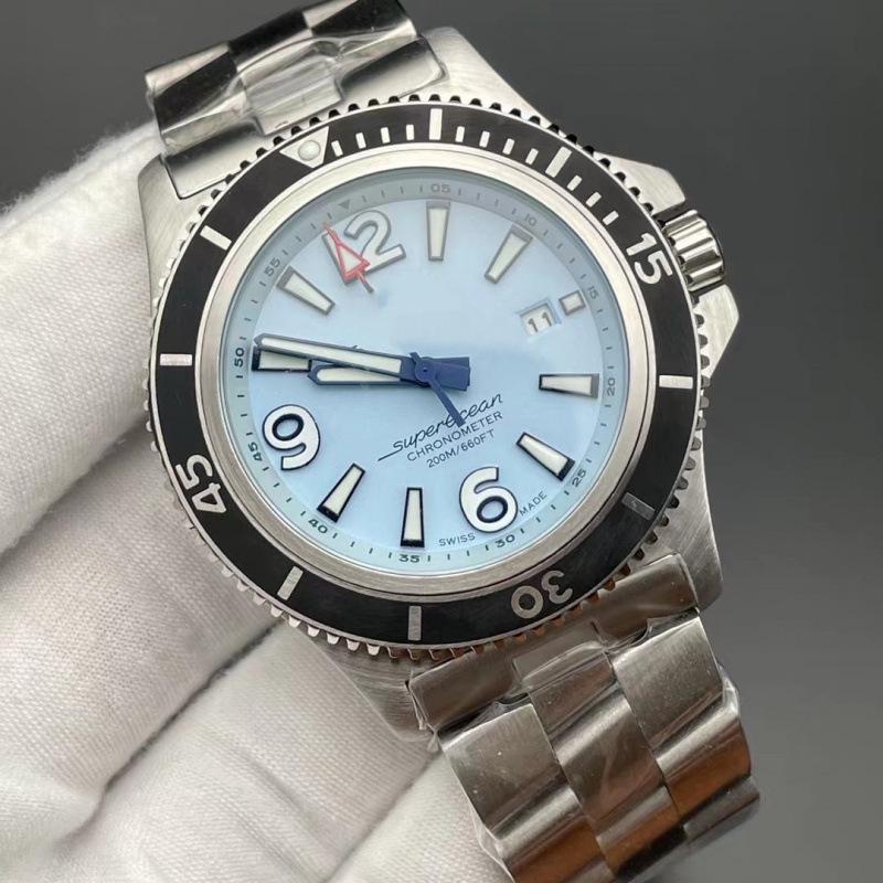 Мужские кварцевые стальные часы Bainilai BNL Super Ocean Diving