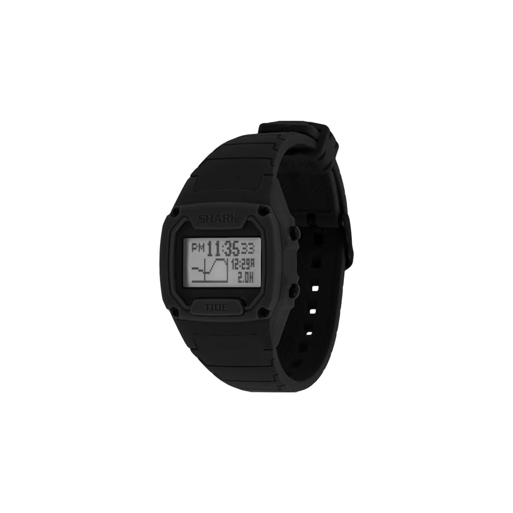 Freestyle Shark Classic Tide 600 Водонепроницаемые часы для серфинга, Водонепроницаемость 100 м, Часы для морского спорта, 101149 BLK (POS)