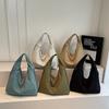 Japanese fashion casual tote bag women's 2026 autumn new large-capacity armpit bag commuter shoulder bag