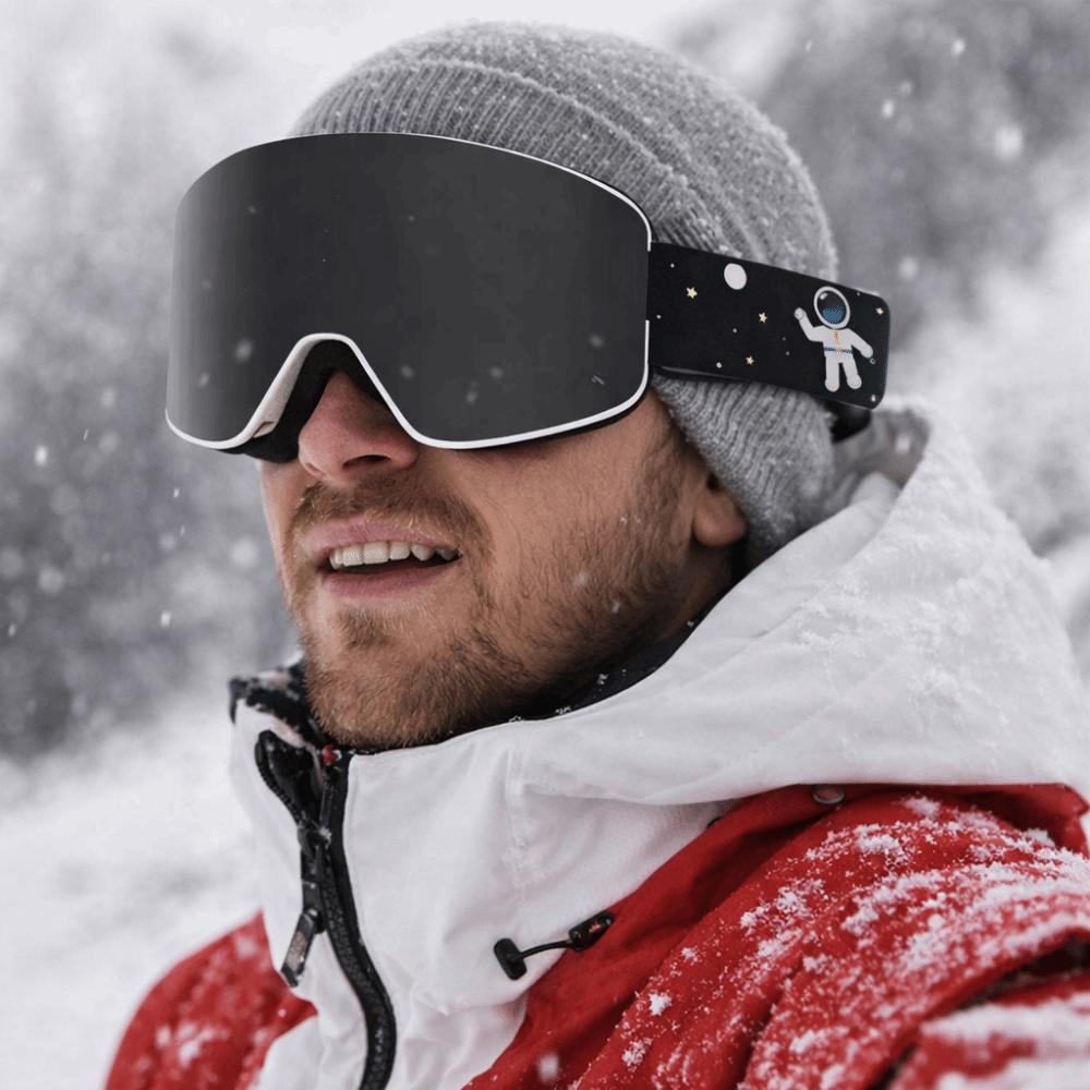 UV400 Protection Ski Goggles Anti-Fog Snow Glasses Protective Snowboard Goggles Snowmobile