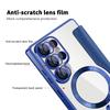 Для Magsafe Магнитный Роскошный Однотонный Кожаный Флип-кошелек Слот для карт Чехол для телефона Для Samsung S25 Ultra S23 S22 S24 Ultra Plus
