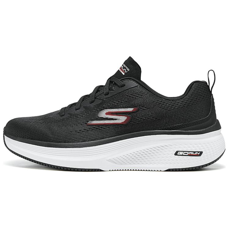 Skechers Go Run Elevate 2.0 Мужские Черные Низкие Беговые Кроссовки Легкий Отскок Дышащие Универсальные 220847-BLK