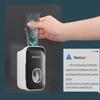 HOMZY Автоматический дозатор зубной пасты Настенный для ванной комнаты Выдавливатель зубной пасты Без сверления Держатель для зубных щеток Стойка Аксессуары для ванной