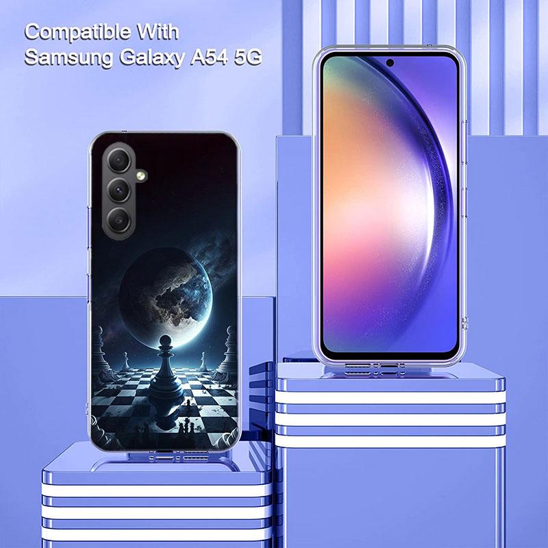 Competitive Chess Game Phone Case for Samsung A17 A37 A57 A07 A16 A26 A36 A56 A06 A02S A12 A22 A32 A52S A04S A14 A24 A34 A54 A03