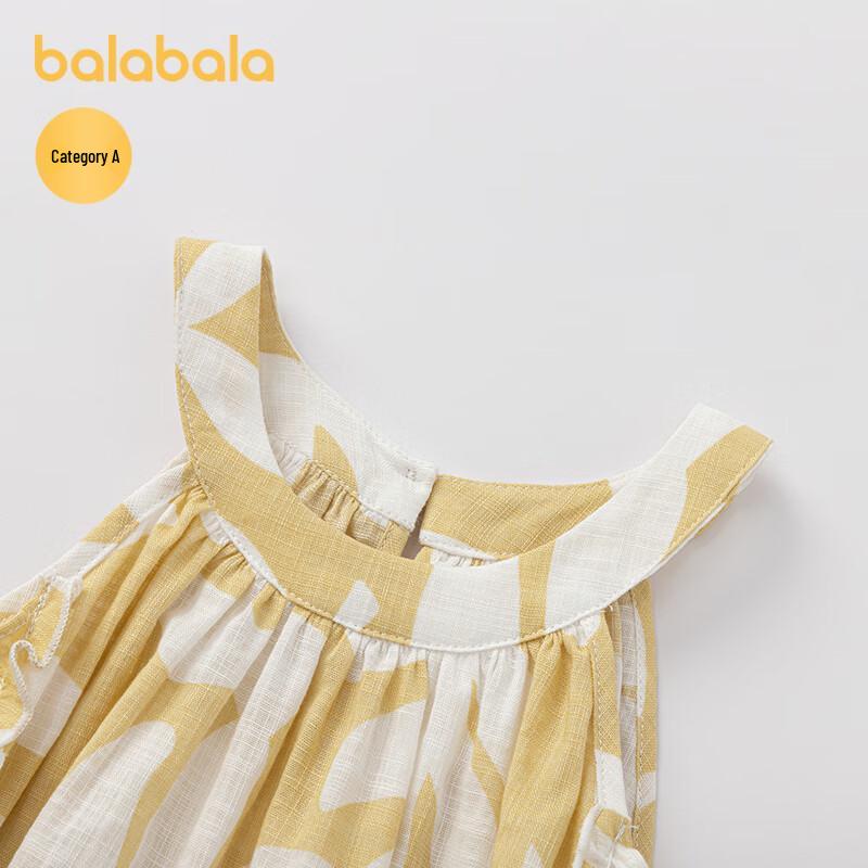 Balabala Baby Girl Sleeveless Summer Romper