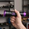 Rechargeable Blacklight LED Flashlight Shortwave UV Flashlight Lamps  Resin Curing