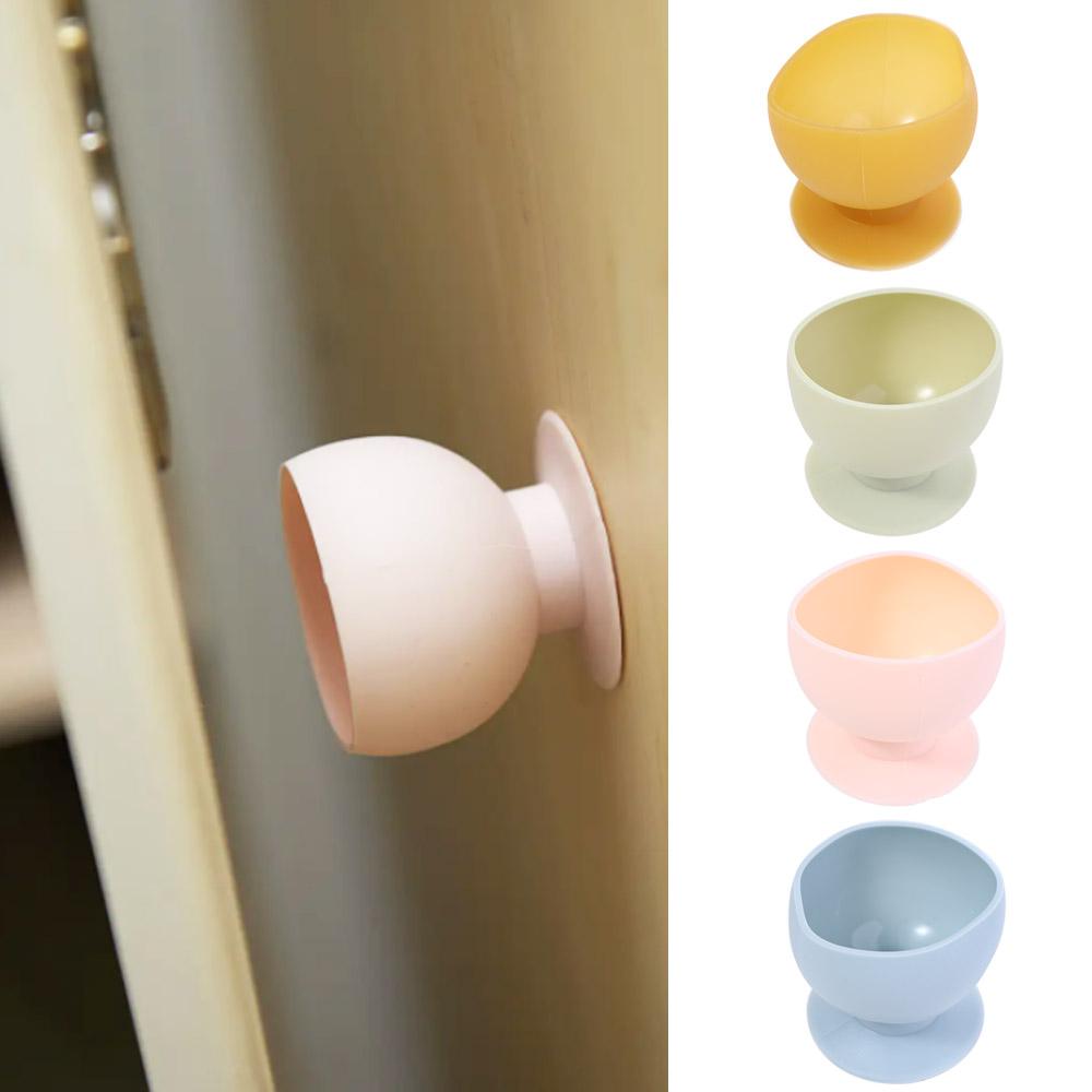 Cup Type Mute Baby Safety Supplies Crash Pad Wall Protector Door Knob Cover Door Handle Bumper