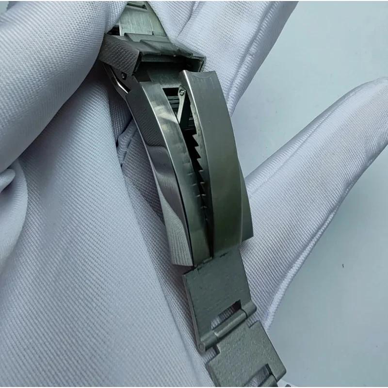 20-мм застежка-клипса с микрорегулировкой, стальной ремешок для часов Rolex Submariner Deepsea Daytona GMT, ремешок-браслет