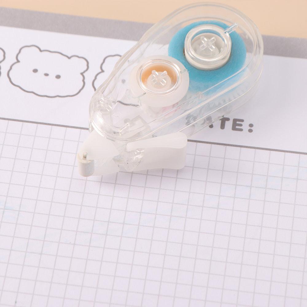 4Pcs/Set DIY Dot Glue Roller Tapes Stationery Roller Tape Runner Sticky Dot Glue Tapes Scrapbooking