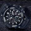 Casio Серия СТАНДАРТ Модный Повседневный Водонепроницаемый Кварцевый Механизм Японские и Корейские Мужские;s Часы Черный циферблат MCW-110H-1A