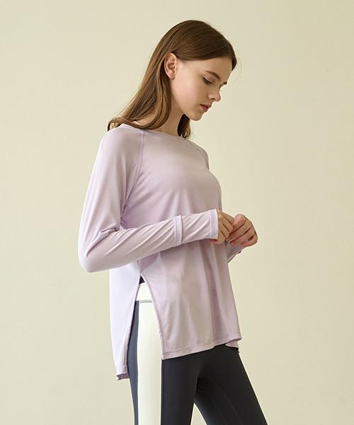 REINAMORA Airy Long Sleeve Lilac Snow