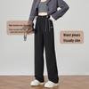 Women's High-Waist Wide-Leg Drape Suit Pants